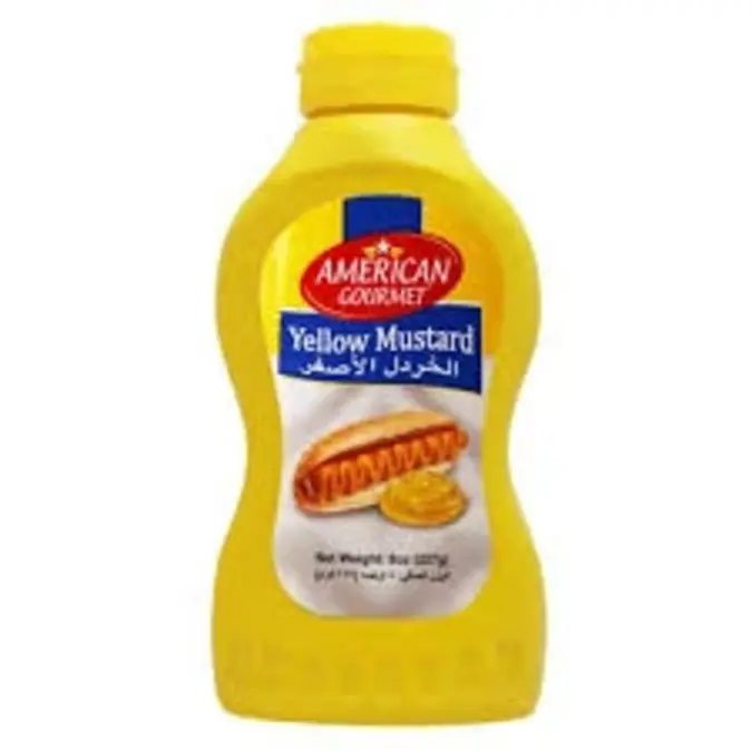 American Gourmet Yellow Mustard 227G